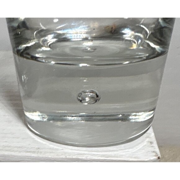 Baileys Branded Etched Clear Glasses Set Of 4 Controlled Bubble - Picture 8 of 10